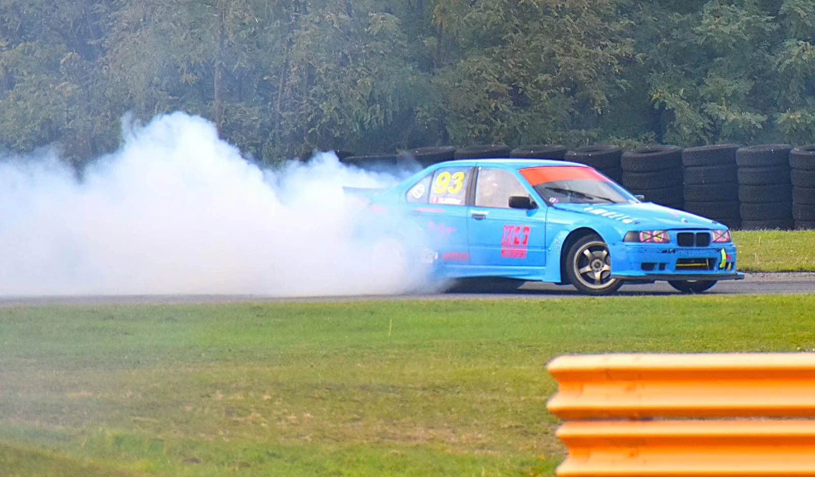 V8 im Einsatz · Auf der Strecke