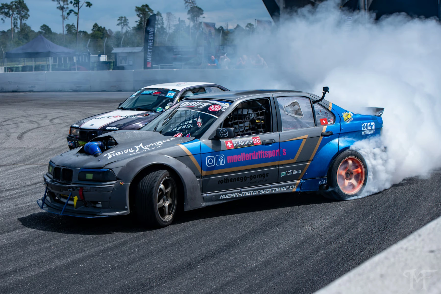 Michael im Driftduell am Meet the Ring 2024
